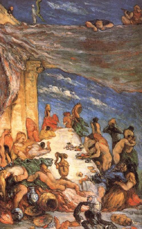 Paul Cezanne Ibe eeast oil painting image